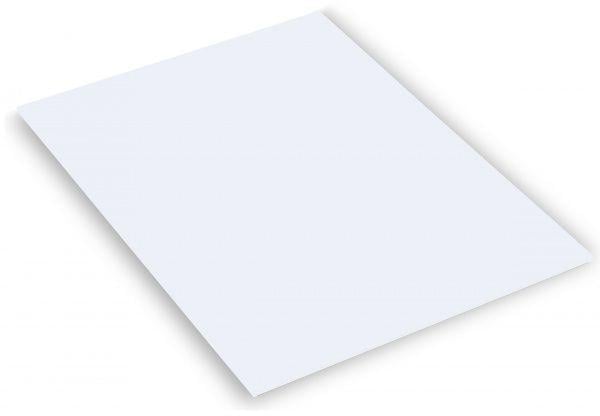 Листовой вспененный ПВХ 1 мм, белый, 350х260 мм, 1 лист