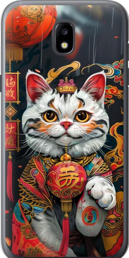 Чехол на Samsung Galaxy J5 J530 (2017) China Cat v2 (6135t-795-42517) Чехол на Samsung Galaxy J5 J530 (2017) China Cat v2 (6135t-795-42517)