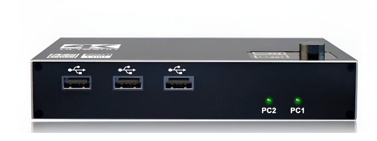 Переключатель KVM на 2 компьютера Addap KVMS-01 2 USB HDMI 4K 60Гц