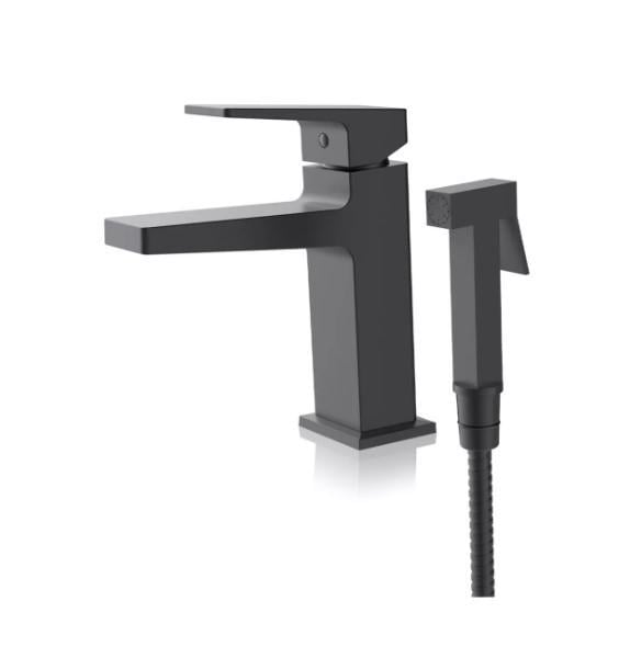 Смеситель для умывальника FAOP с гигиеническим душем A1009-16 (1044738)