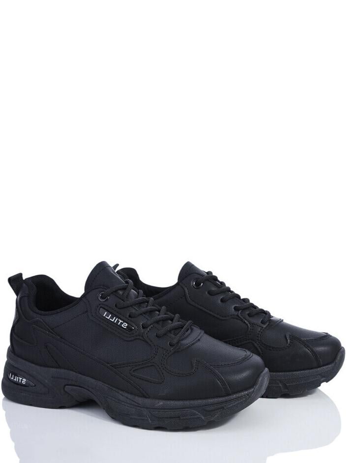 Кроссовки кожаные Stilli MNNN20-1 р. 37 Черный