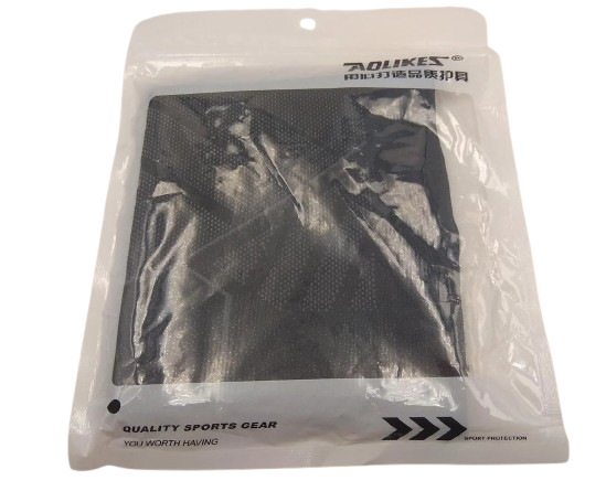 Наколінник Aolikes еластичний фіксатор суглоба 1 шт. L Чорний (01229)