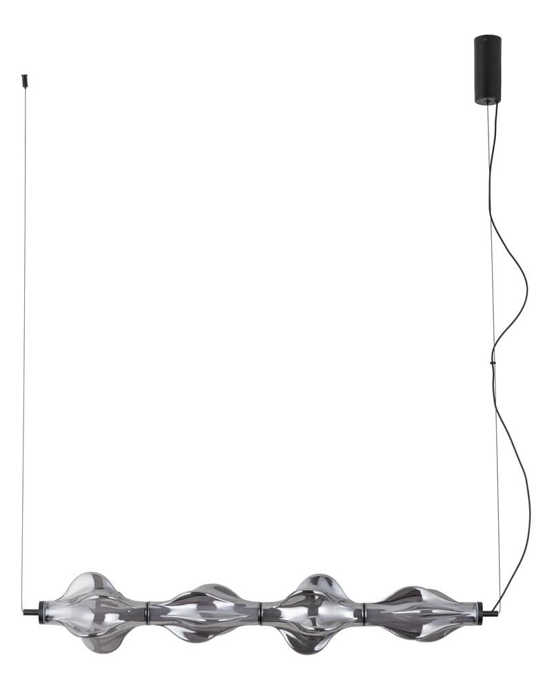 Світильник підвісний TK Lighting 18217 Elva LED 1x30W 3000K 3642Lm IP20 Димчастий (35599222)