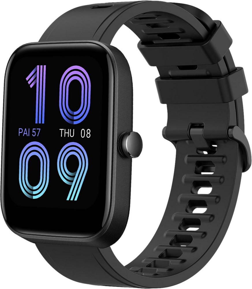 Ремешок Convex для Amazfit Bip 3 Black (28061-2B) Ремешок Convex для Amazfit Bip 3 Black (28061-2B)