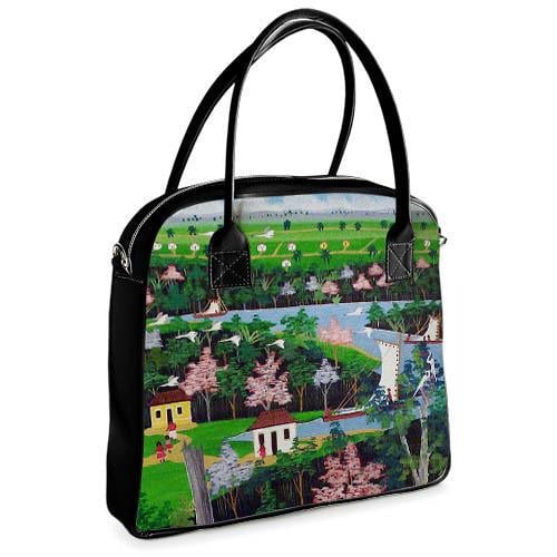 Сумка Presentville с принтом Oxford Beautiful village (OXF 21M005 BL)