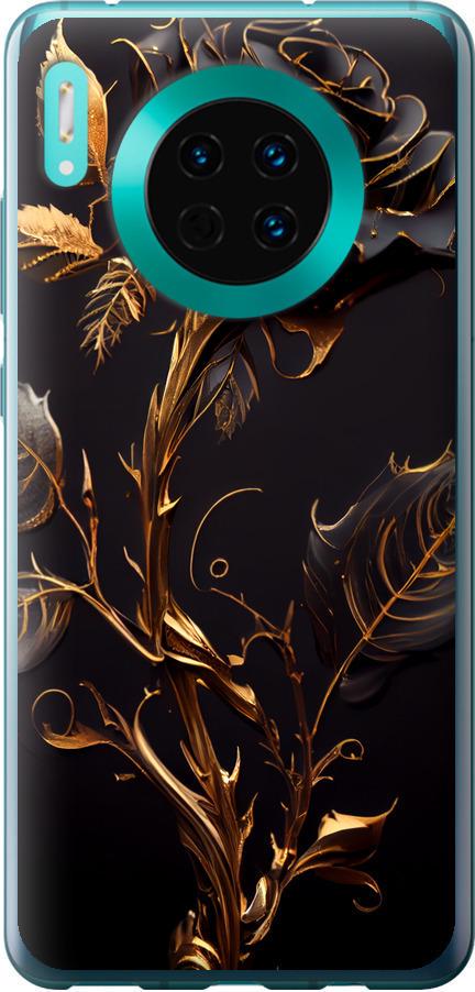 Чехол на Huawei Mate 30 Роза 3 (5552u-1773-42517) Чехол на Huawei Mate 30 Роза 3 (5552u-1773-42517)