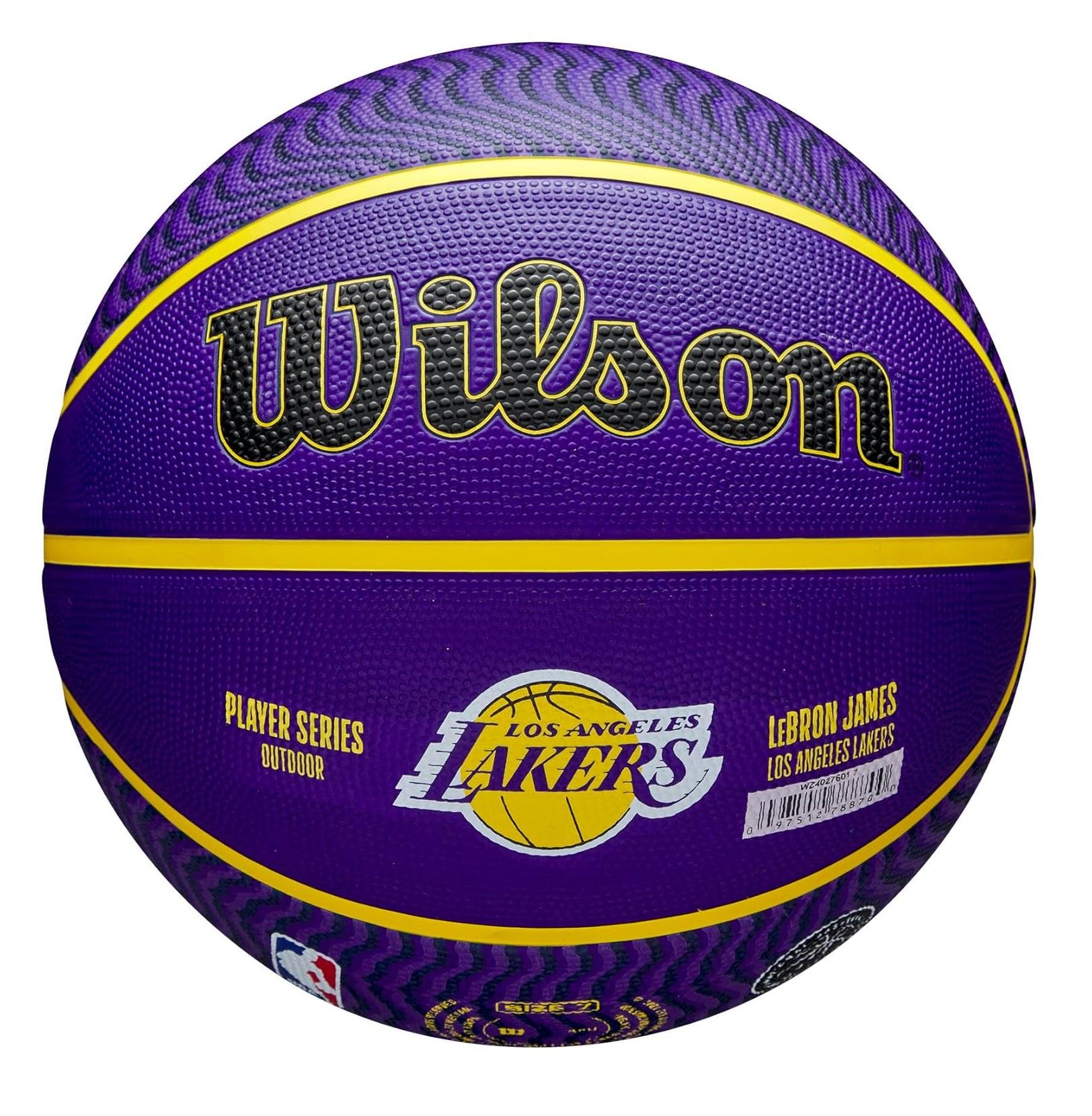 Баскетбольний м'яч Wilson NBA Player Icon Outdoor універсальний р. 7 (12221_102) - фото 3