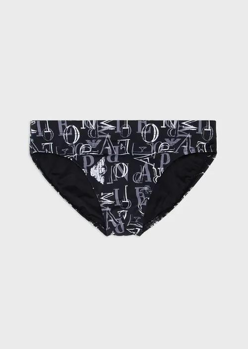 Плавки чоловічі Emporio Armani 48 Чорний (3P410-211721ner)