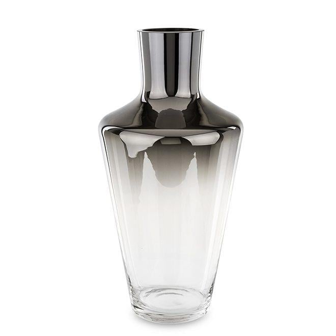 ᐉ Ваза стеклянная Flora H-40 см (34257)