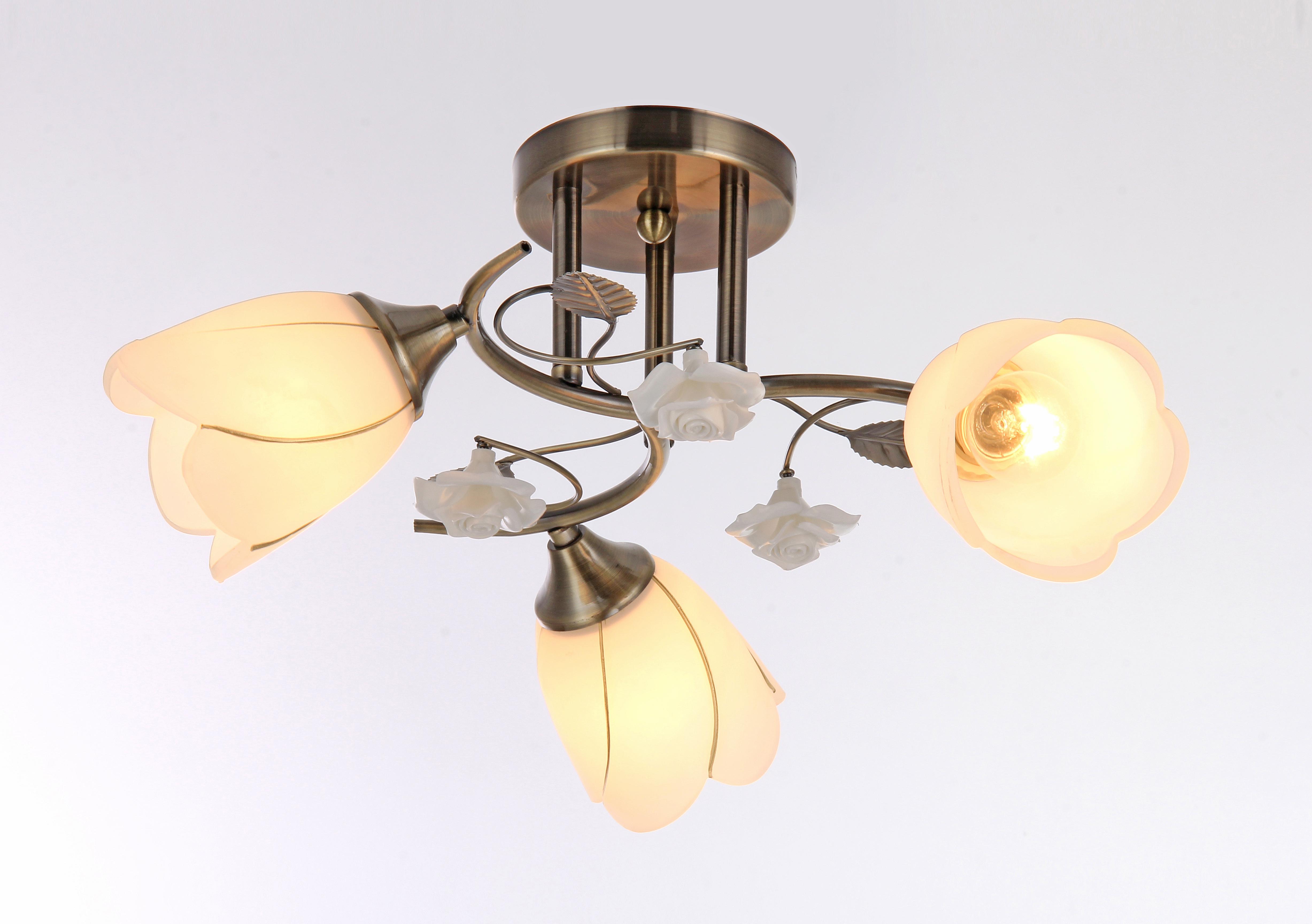 Потолочная люстра Sirius B N2570/3 AB на 3 плафона (000014113)