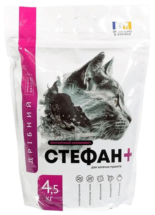 Наповнювач бентонітовий Стефан дрібний 0,4-1,5 мм 4,5 кг (00-00033730)