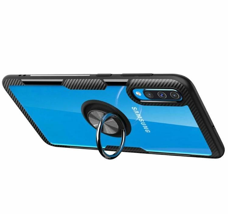 Чохол Primolux Ring Magnetic Stand для Samsung Galaxy A70 2019 SM-A705F Black (1097064627)