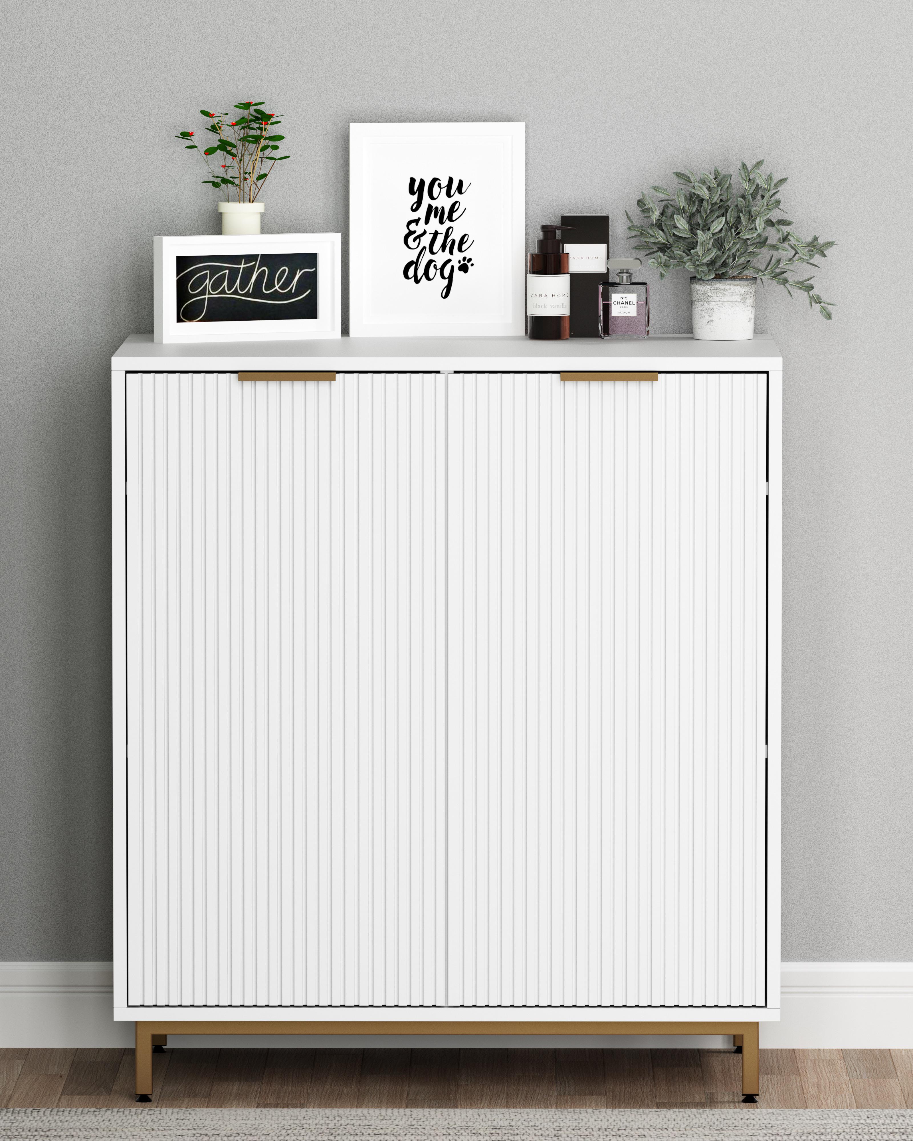 Комод из металла и массива дуба KO14-MD 900х800х500 мм