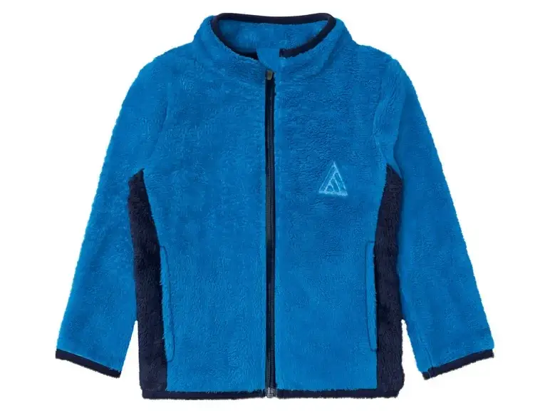 Кофта для мальчика Lupilu плюшевая 110-116 см Синий