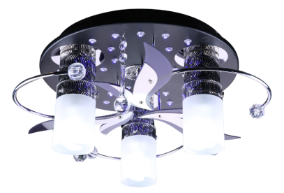 Люстра светодиодная Sirius N 8312-3 BK+CR  (000014887)