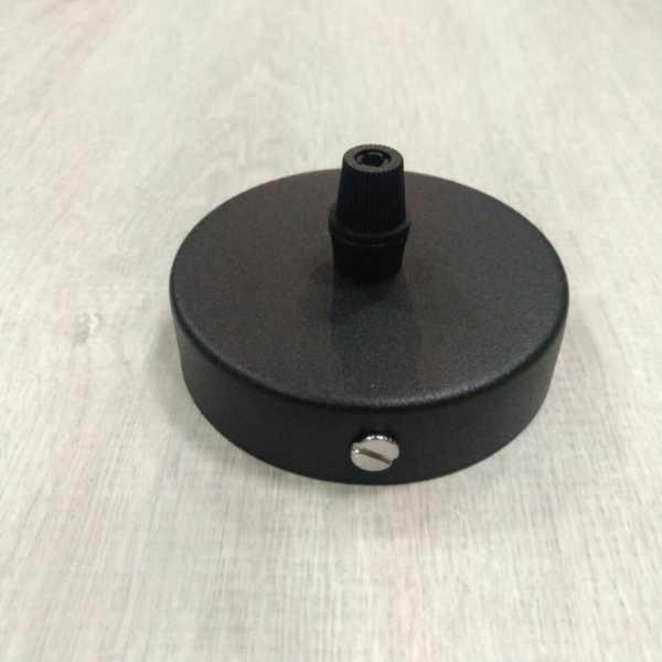 Розетка потолочная 80х20 мм Черный - фото 4