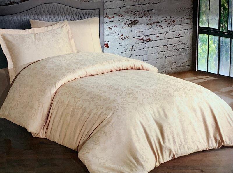 Комплект постельного белья Maison D'or семейный Mirabella Beige (CN6977)