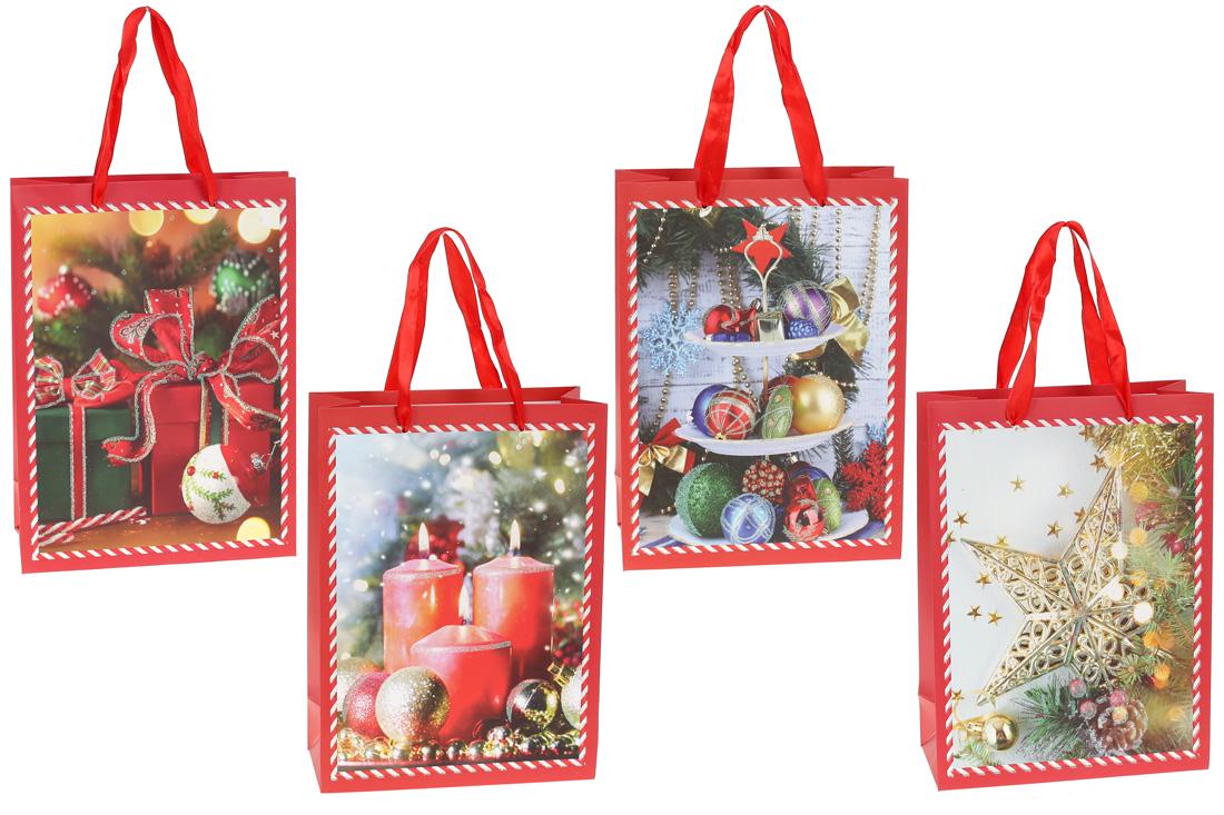 Пакет подарочный бумажный микс BonaDi 4 шт. (PK4-113)