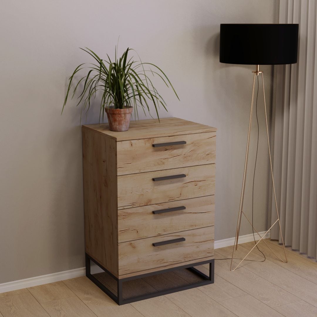 Комод Тиса Мебель 436 Дуб Тахо (9004035) Комод Тиса Мебель 436 Дуб Тахо (9004035)