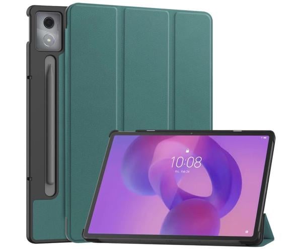 Чехол-книжка Custer Magnet Flip Cover для Lenovo Idea Tab Pro 12,7 2025 Зеленый