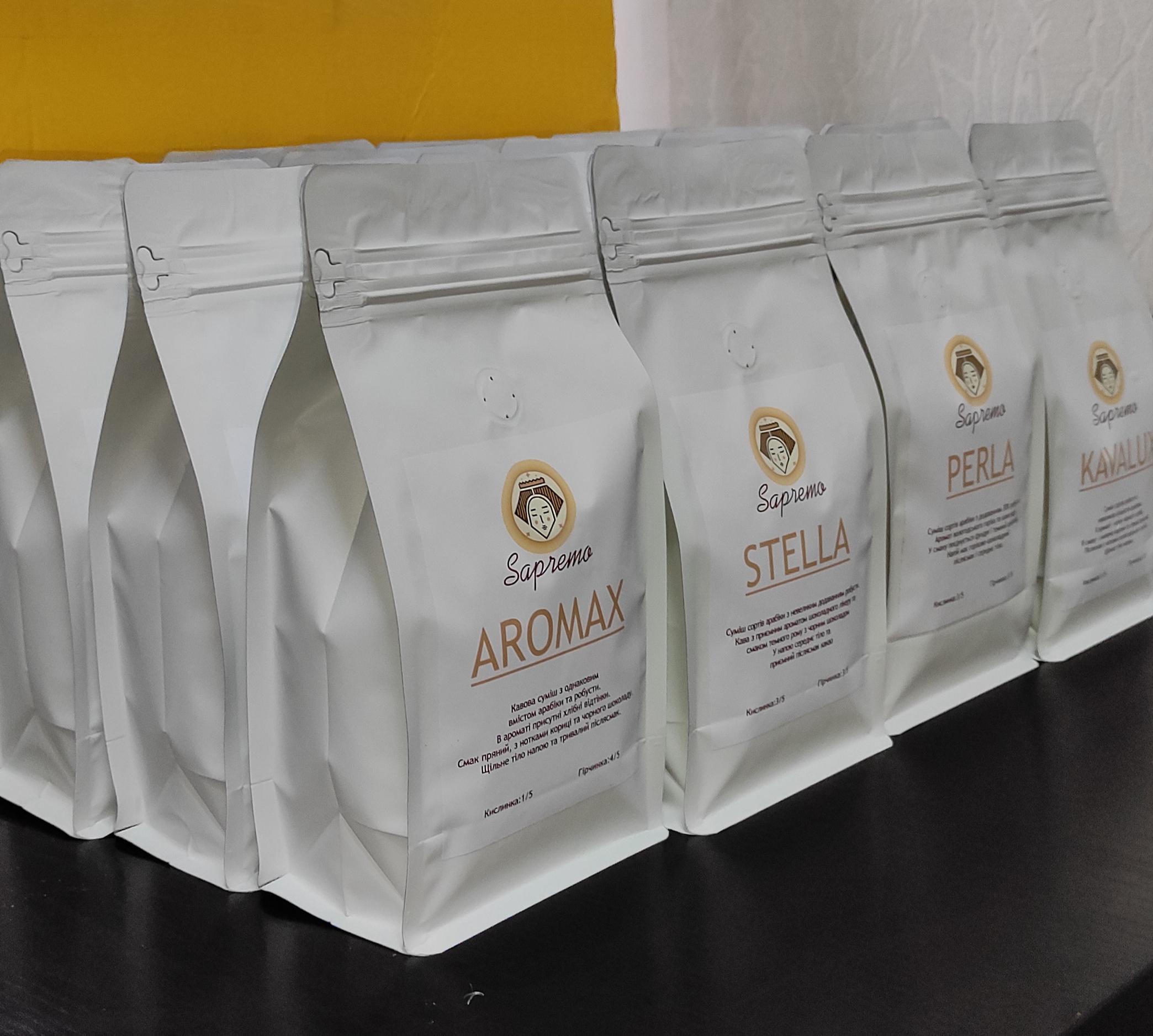 Сет зернової кави 4 шт. x 100 г (23588912) - фото 8 Сет зернової кави 4 шт. x 100 г (23588912) - фото 8