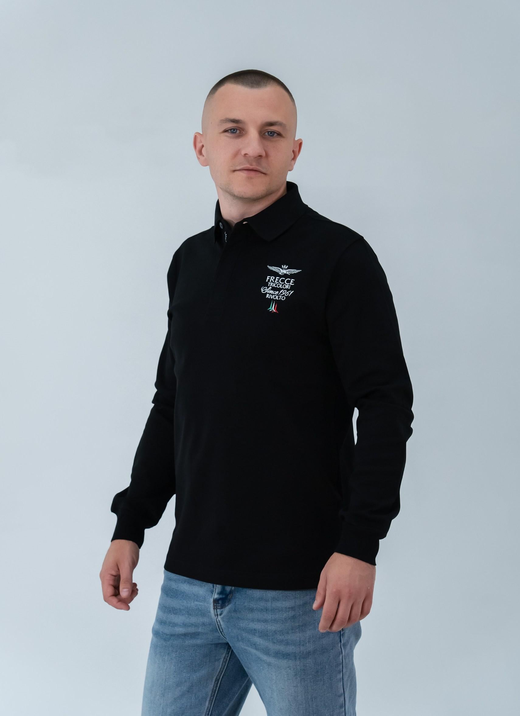 Поло мужское Aeronautica Militare Interlock AC-15146BL XL (21137270)