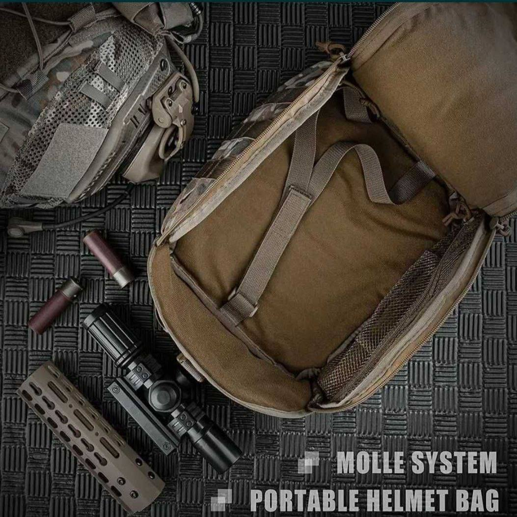 Підсумок для каски Mil-Tec із кріпленням Molle Мультикам - фото 9