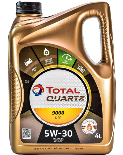 Моторна олива Total Quartz 9000 Future NFC 5W-30 4 л (183450)