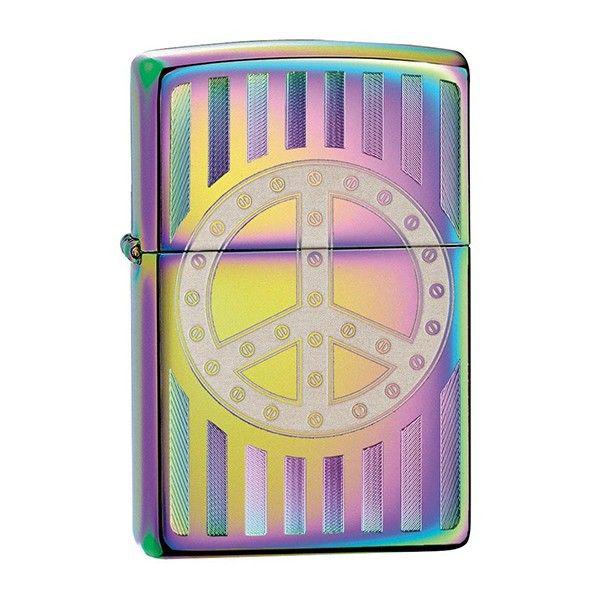 Зажигалка ZIPPO 29435 Rivet Peace Sign