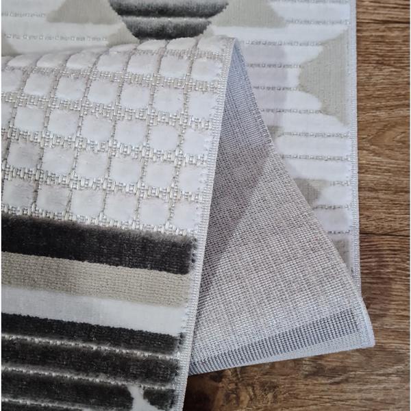 Ковер акриловый Garden 0,6х1 м Кремовый/Серый (048193) - фото 4 Ковер акриловый Garden 0,6х1 м Кремовый/Серый (048193) - фото 4