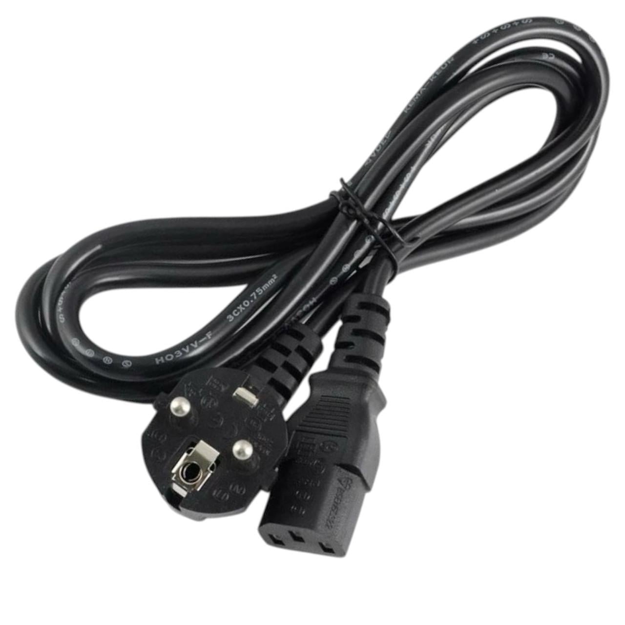Кабель сетевой IEC C13 для блока питания 220V 16A 3х0,75 мм2 1,2 м