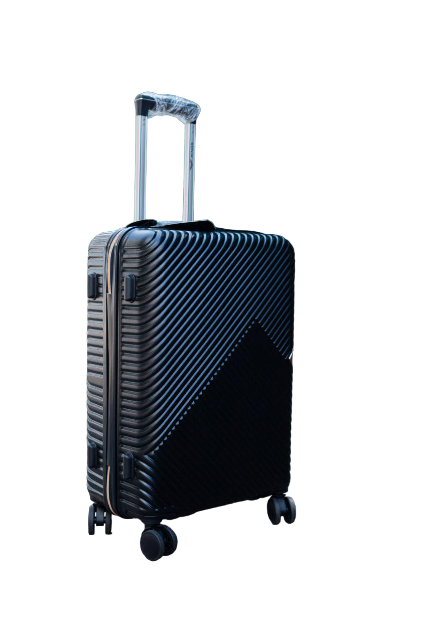 Валіза пластикова Wings WN-01 середній Чорний (11880016) - фото 1 Валіза пластикова Wings WN-01 середній Чорний (11880016) - фото 1