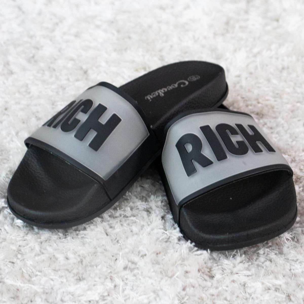 Шлепанцы женские Fashion р. 37 23,5 см Черный (2913)