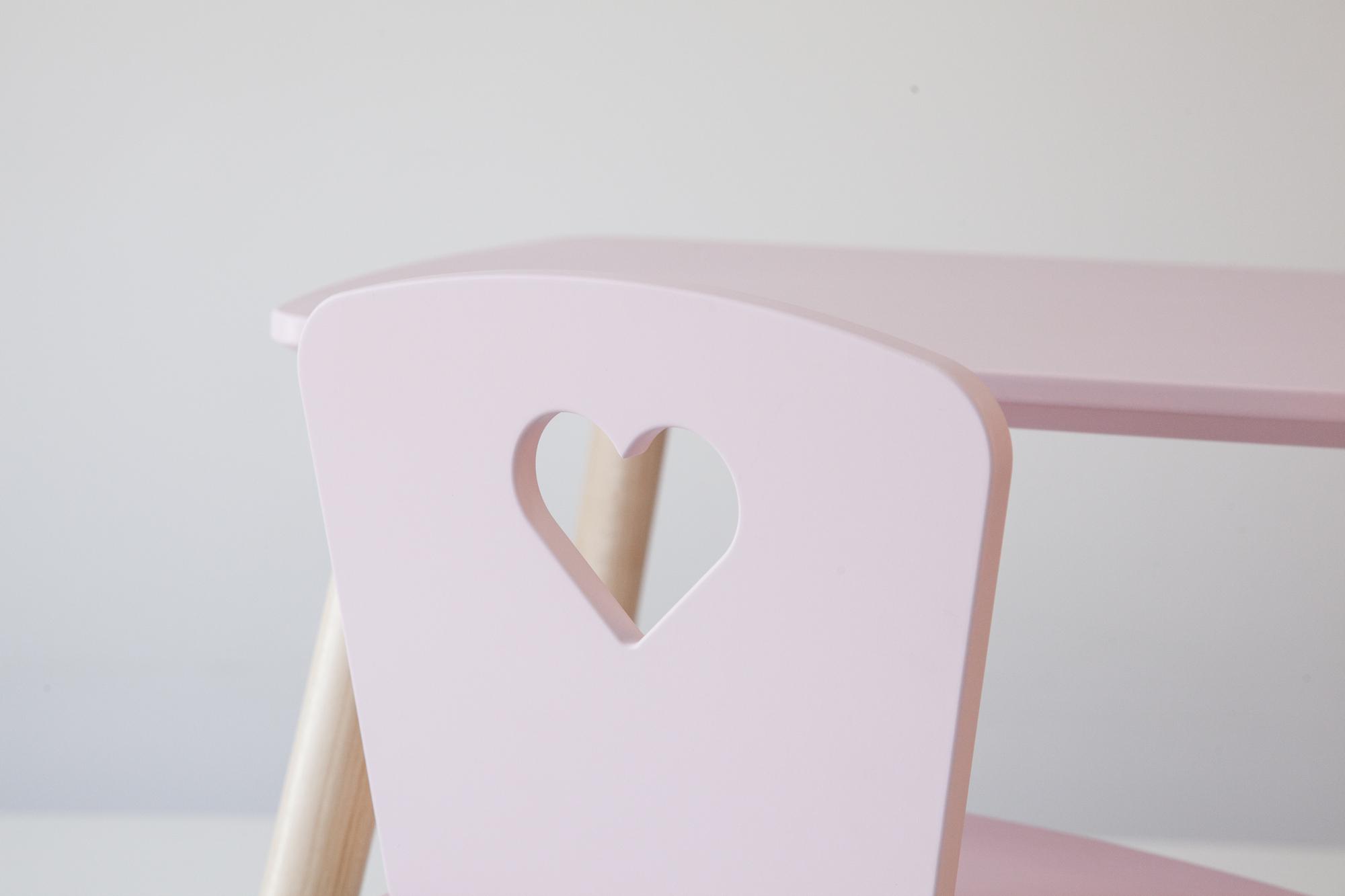Столик и стульчик Tatoy Heart для детей 2-4 лет Розовый - фото 5 Столик и стульчик Tatoy Heart для детей 2-4 лет Розовый - фото 5
