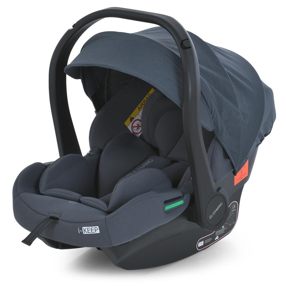 Автокресло детское El Camino ME 1186 i-KEEP рост 40-87 см Melange Rock Gray (30307699)