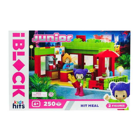 Конструктор Iblock KH08/003/2 Junior Модне кафе 250 дет. - фото 2