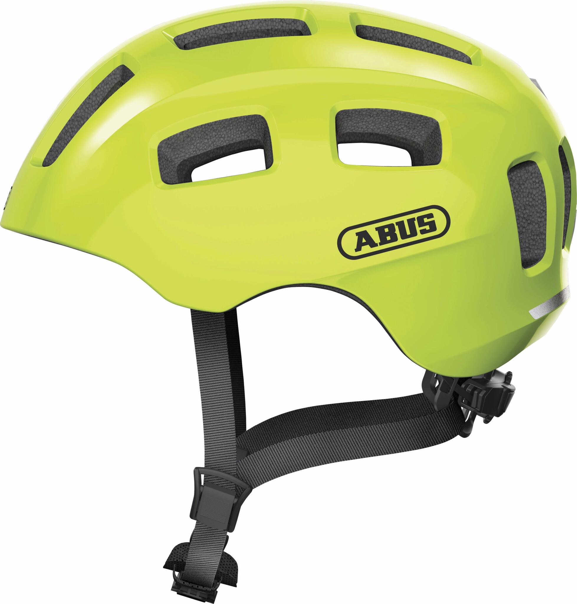 Велосипедний дитячий шолом Abus YOUN-I 2.0 M 52–57 Signal Yellow