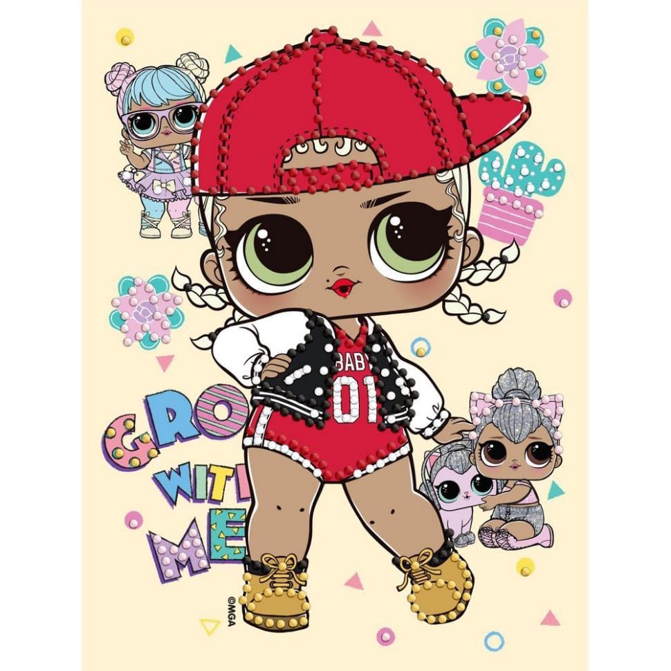Алмазная мозаика Ideyka LOL Surprise! SWAG 15x20 см (AML1196)