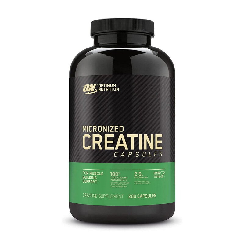Креатин моногідрат Optimum Nutrition Micronized Creatine Capsules 200 капс.