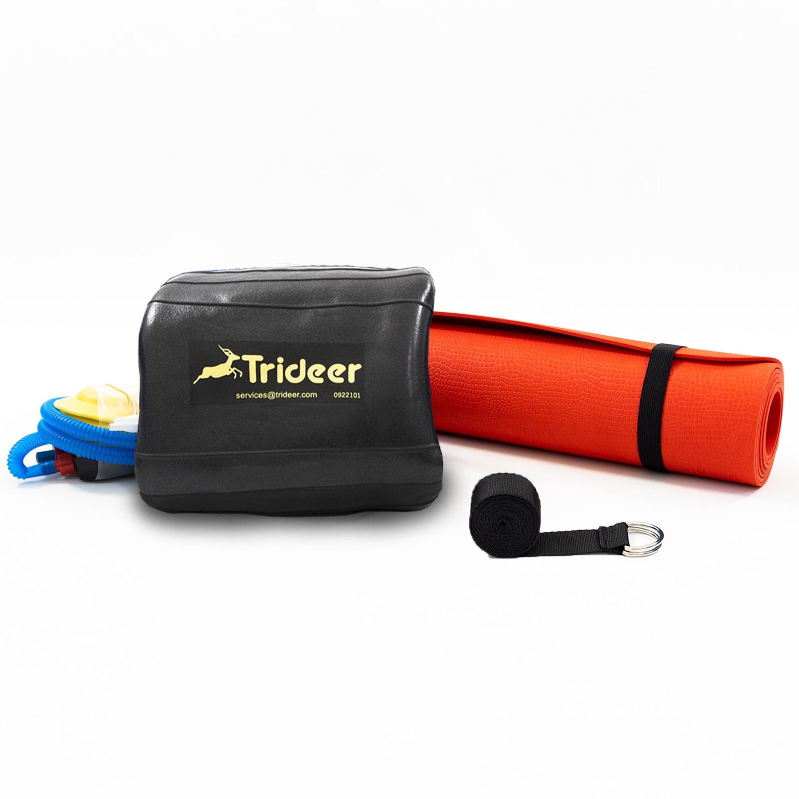 Коврик для йоги и фитнеса OSPORT Set 97 фитбол 85 см и ремнем для йоги OSPORT Set 97 Красно-черный (n-0127) - фото 2 Коврик для йоги и фитнеса OSPORT Set 97 фитбол 85 см и ремнем для йоги OSPORT Set 97 Красно-черный (n-0127) - фото 2