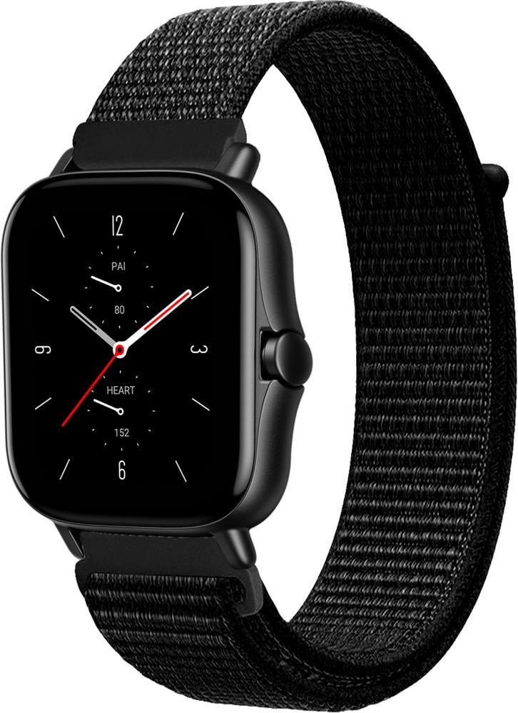 Ремешок нейлоновый Sport Loop для Amazfit GTS 2e Black (15028-2B)
