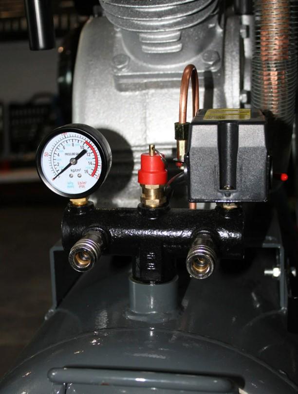 Компрессор поршневой воздушный GTM KC2090A-120L 120 л (44004) - фото 4 Компрессор поршневой воздушный GTM KC2090A-120L 120 л (44004) - фото 4