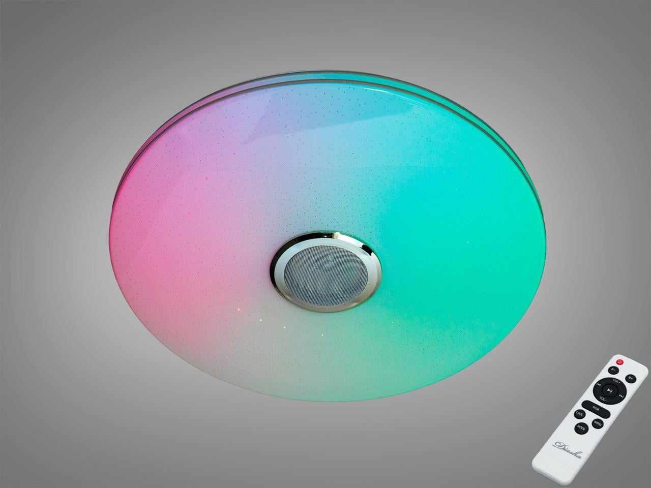 Люстра потолочная светодиодная TUYA 80Вт RGB Bluetooth Белый (2989241254)