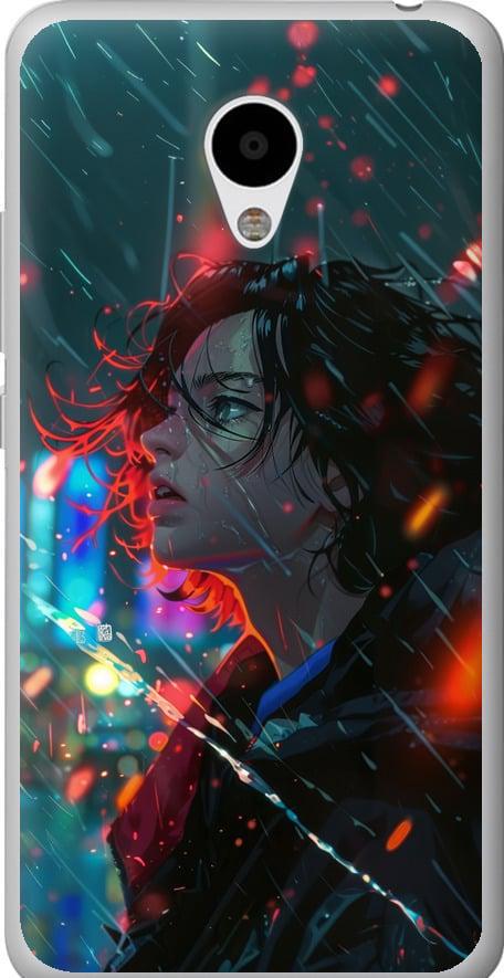 Чехол на Meizu M3 Ночные огни (6096t-272-42517) Чехол на Meizu M3 Ночные огни (6096t-272-42517)