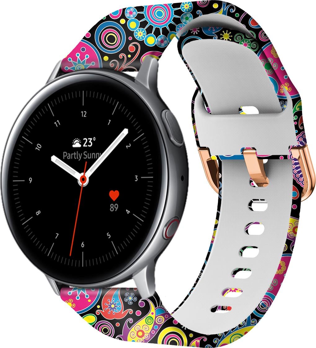 Ремешок Colorful для Galaxy Watch Active 2 40/44 мм Fireworks (28430)