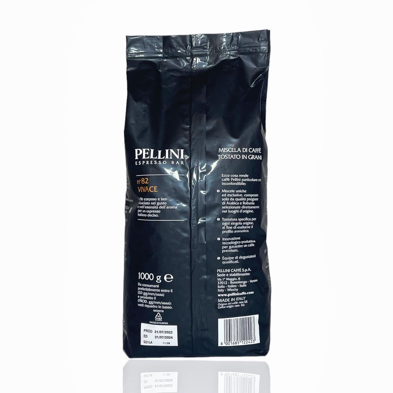 Кофе зерновой Pellini Espresso Bar Vivace #82 1000 г (1794240159) - фото 2