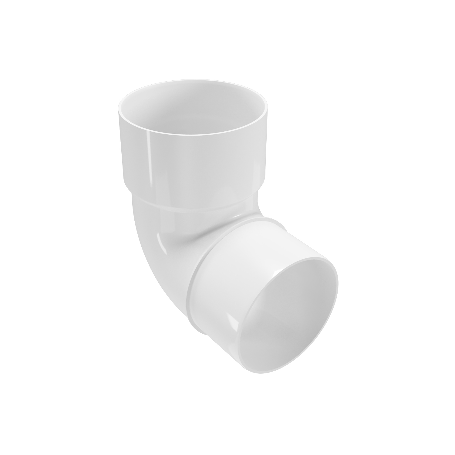 Колено трубы REGENAU 125 система 87,5° Белый (350423967)