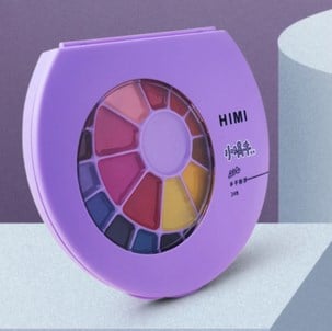 Краски акварельные HIMI Professional 24 цвета с кистью Сиреневая коробка - фото 2 Краски акварельные HIMI Professional 24 цвета с кистью Сиреневая коробка - фото 2