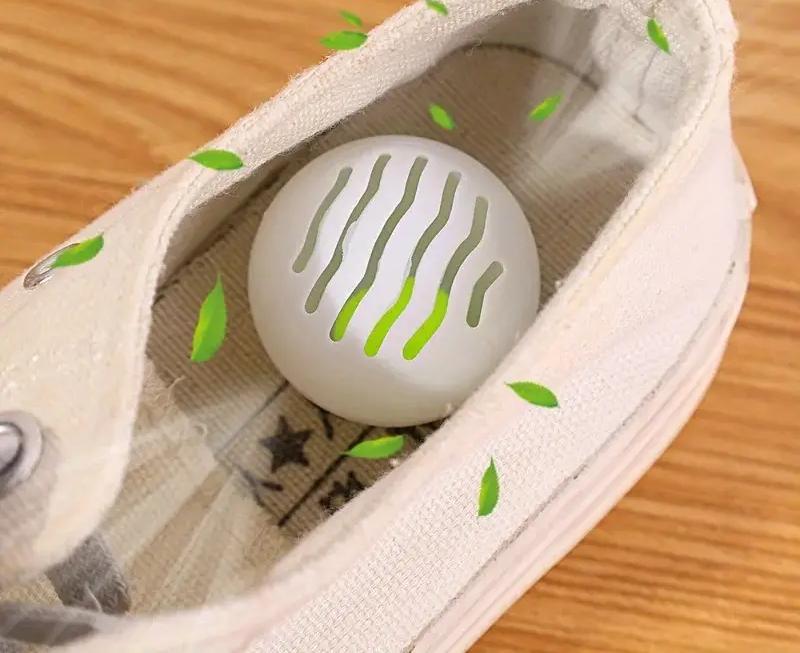 Набор шариков для поглощения неприятных запахов для обуви на растительной основе 12 шт. (D-0007) - фото 4 Набор шариков для поглощения неприятных запахов для обуви на растительной основе 12 шт. (D-0007) - фото 4