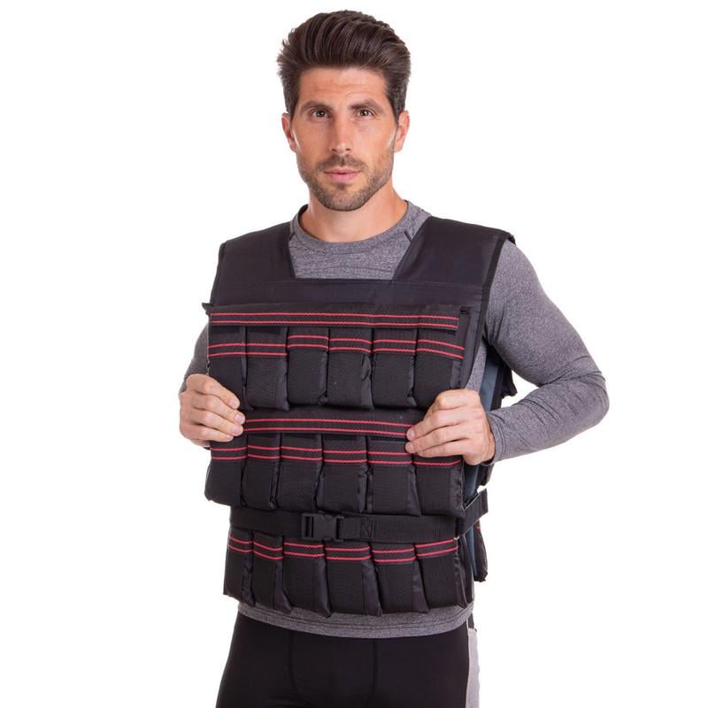 Жилет обважювач с регулировкой веса Zelart SP-Planeta TA-4799-18 18 кг Чорний (DR003565) - фото 5 Жилет обважювач с регулировкой веса Zelart SP-Planeta TA-4799-18 18 кг Чорний (DR003565) - фото 5